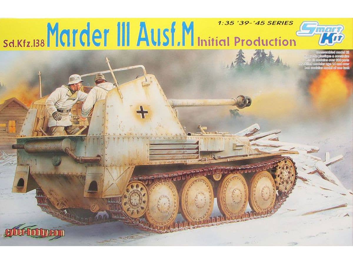 WW.II ドイツ軍 対戦車自走砲 マーダーIII M型 初期生産型