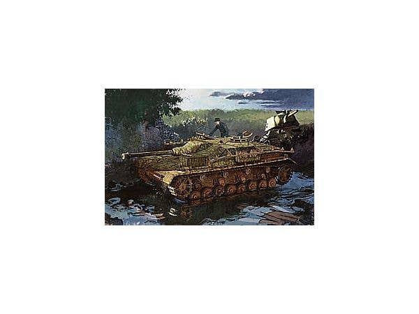 1/35 WW.II ドイツ軍 IV号突撃砲 初期型 ツィンメリットコーティング仕様 マジックトラック/アルミ砲身/3Dプリントマズルブレーキ付属