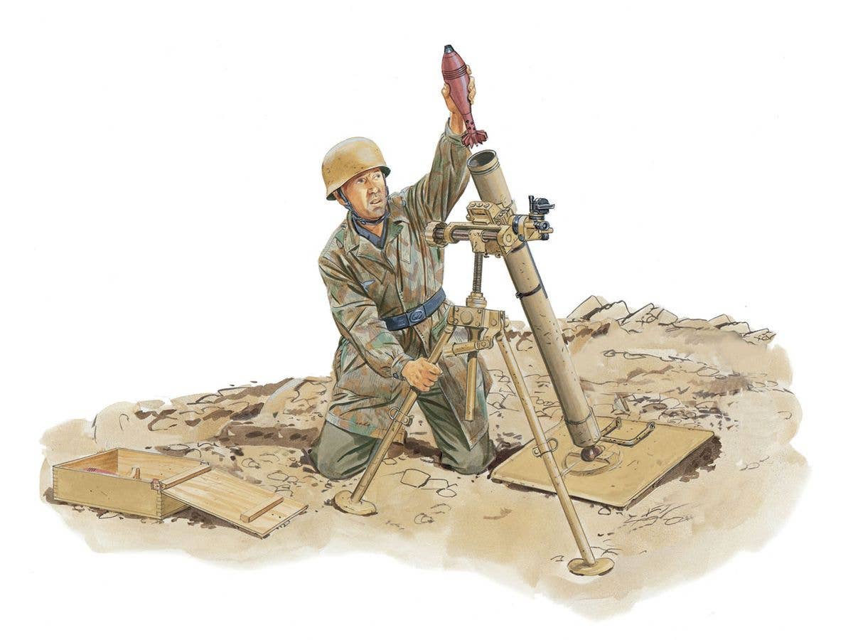 1/6 WW.II ドイツ軍 8cm sGr.W.42 迫撃砲
