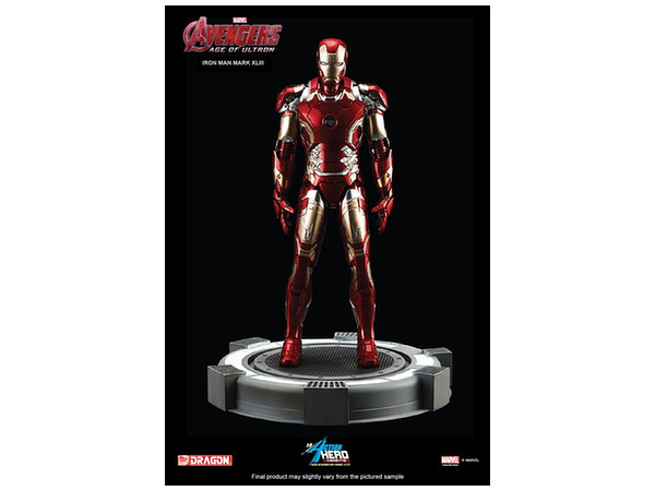 1/9 アベンジャーズ エイジ・オブ・ウルトロン: アイアンマン Mk.43 スタンディングver. (塗装済キット)