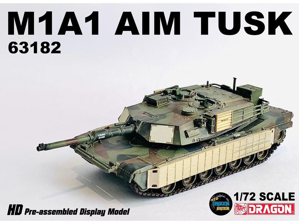 1/72 アメリカ海兵隊 M1A1 AIM TUSK 第2海兵遠征旅団 第8戦車大隊 イラク 2003 完成品