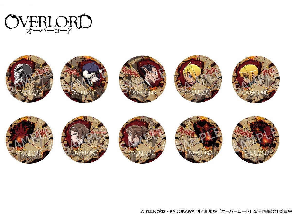 AFORCExDRAGON HORSE オーバーロード トレーディングホロ缶バッジ 1Box 10pcs