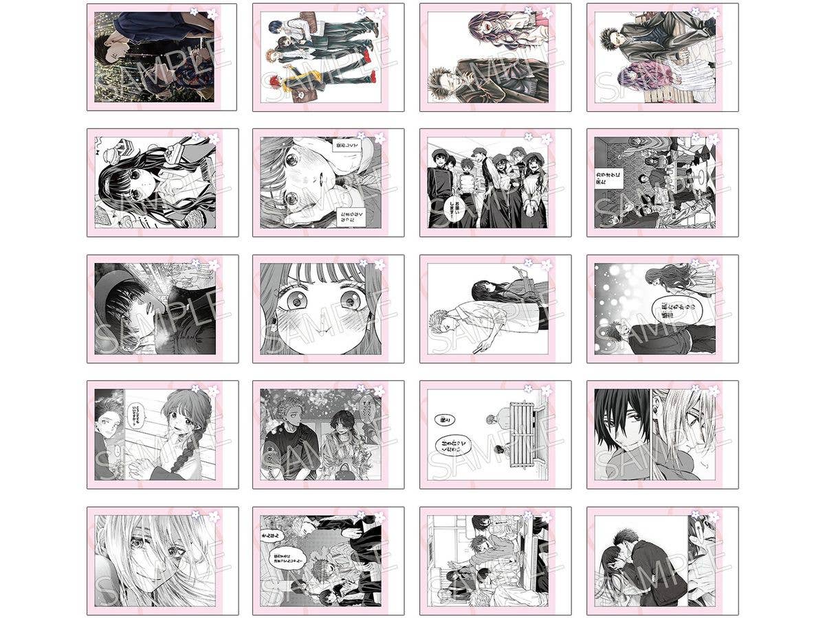AFORCE x DRAGON HORSE 薫る花は凛と咲く 原作 トレーディングインスタントカメラ風ブロマイド 1Box 10pcs