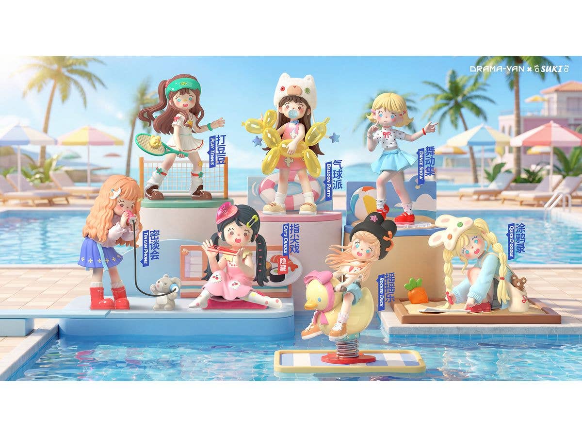 Suki 青春宣言シリーズ トレーディングフィギュア 1Box 6pcs
