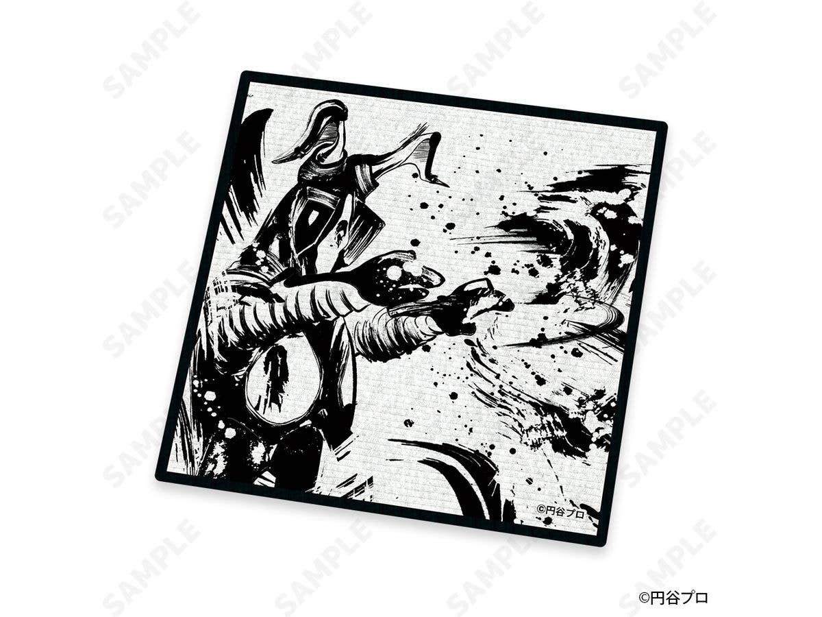 ウルトラ怪獣 墨絵風コレクション ウォッシュタオル 3.ゼットン