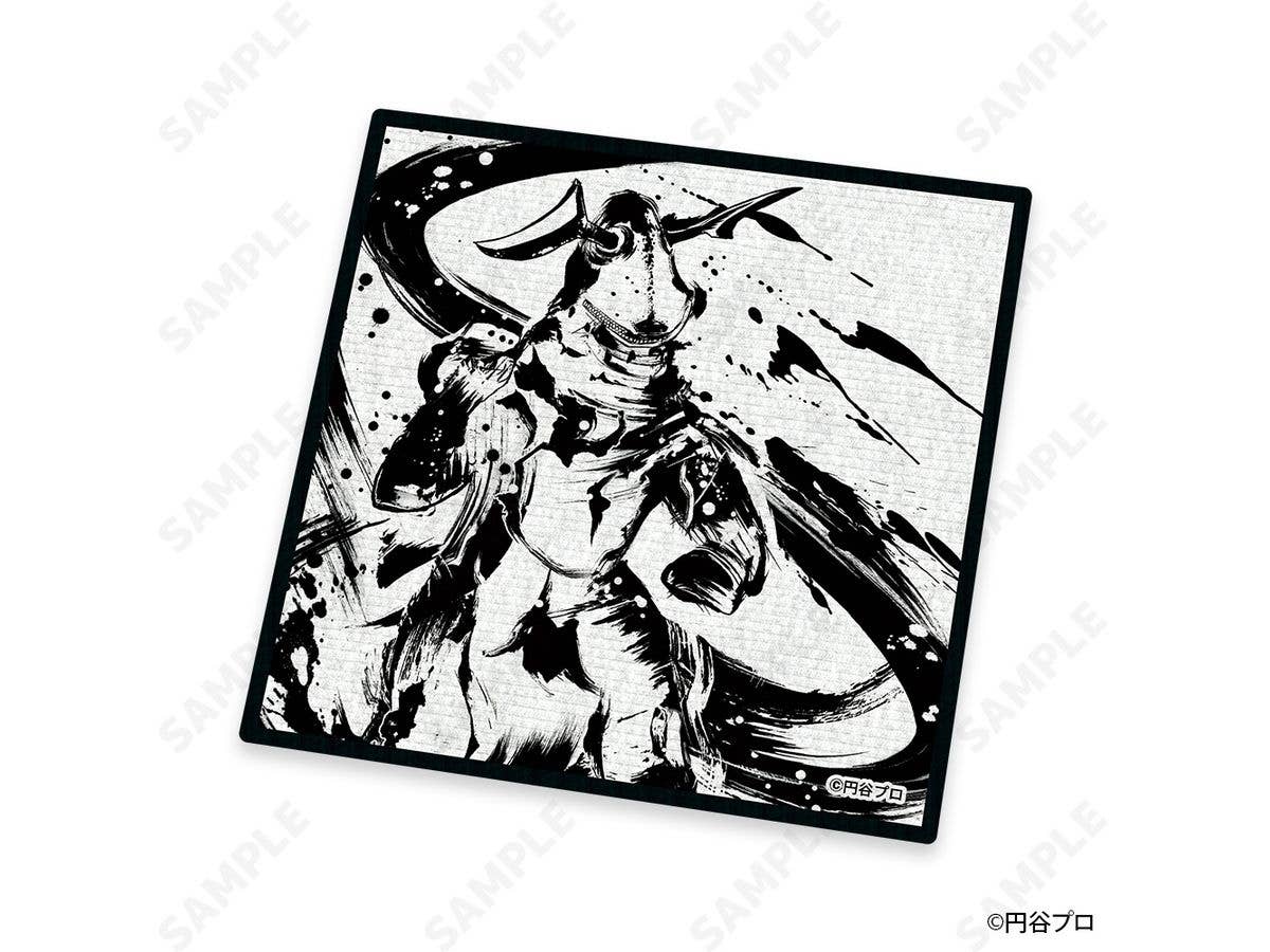 ウルトラ怪獣 墨絵風コレクション ウォッシュタオル 4.エレキング
