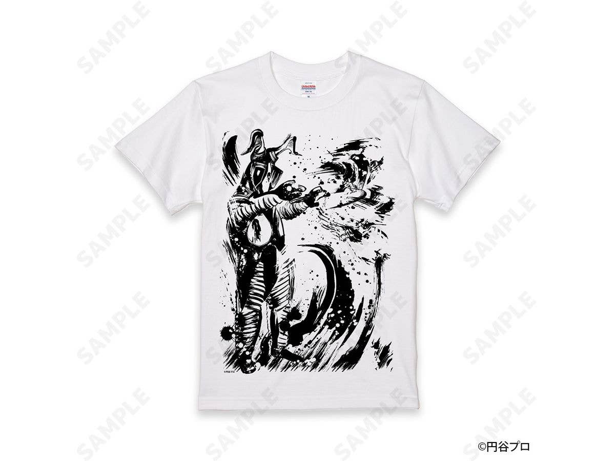 ウルトラ怪獣 墨絵風コレクション Tシャツ 3.ゼットン XL