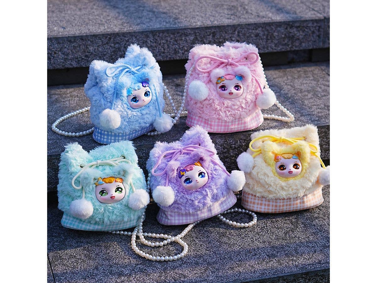 Ula 天気シリーズ ソフビxぬいぐるみ ショルダーバッグ ブラインドボックス 1Box 4pcs