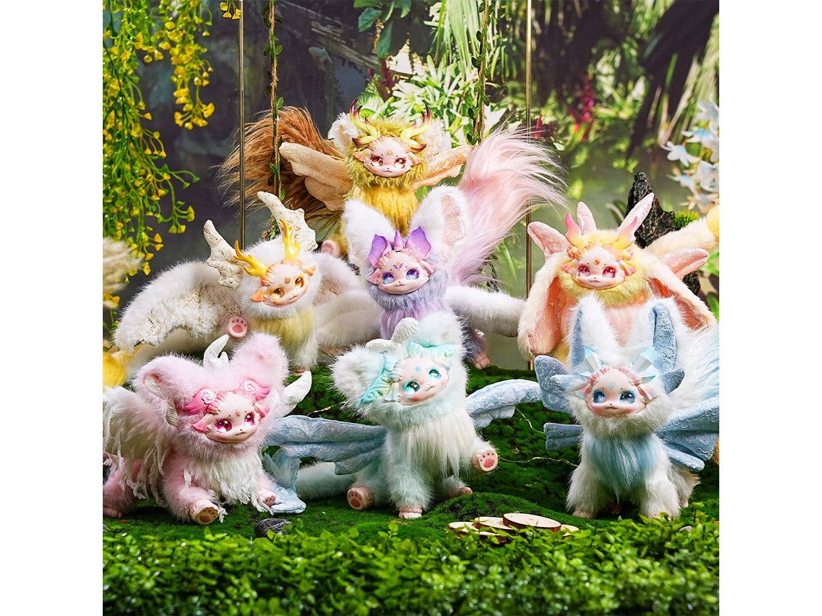 森野スターファンタジー 第2弾 可動ソフビ付きぬいぐるみ ブラインドボックス 1Box 6pcs