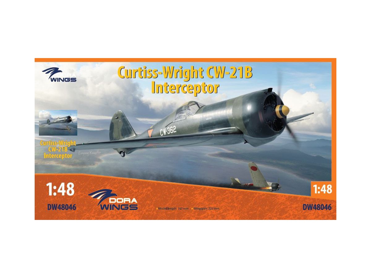 1/48 カーチス・ライト CW-21B 迎撃機