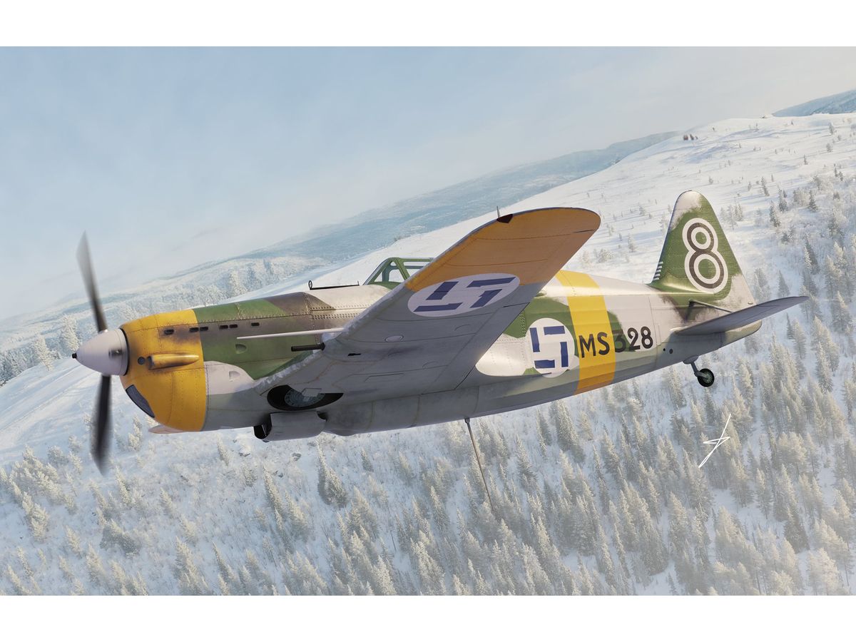 1/48 モラーヌ・ソルニエ MS.406C.1 フィンランドエースパイロット