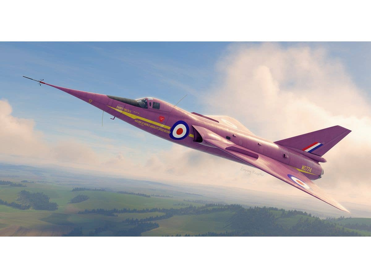1/48 フェアリー デルタ2 イギリス超音速実験機