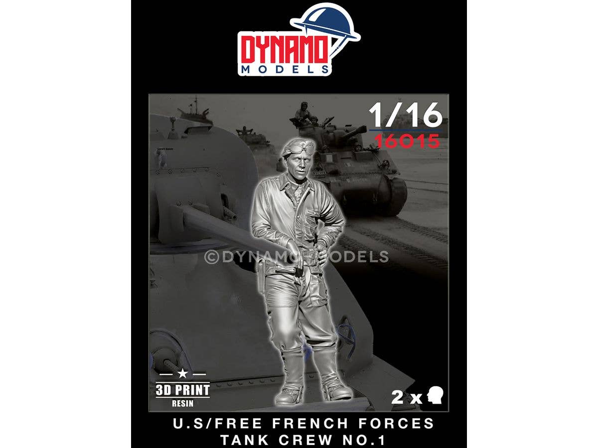 1/16 米軍・自由フランス軍 1944年戦車兵 1