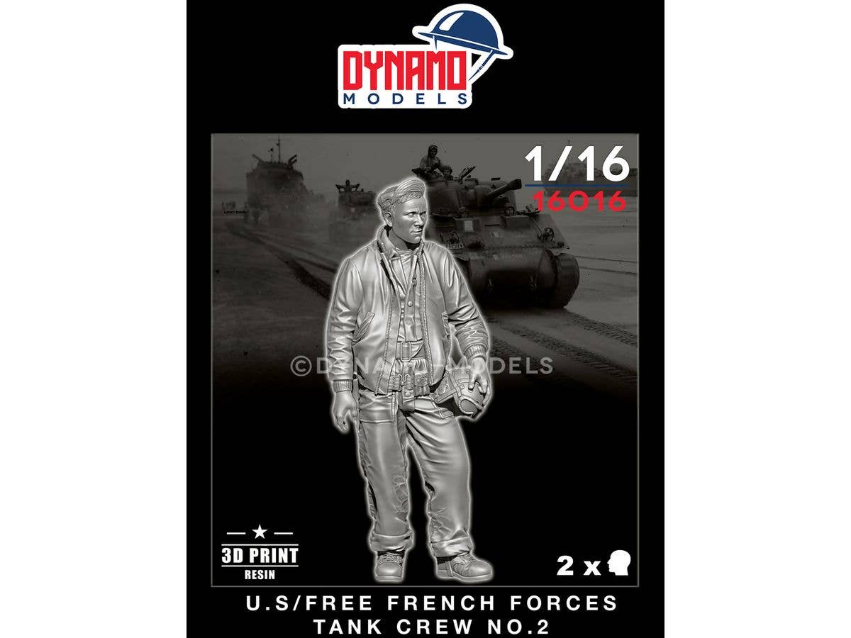 1/16 米軍・自由フランス軍 1944年戦車兵 2