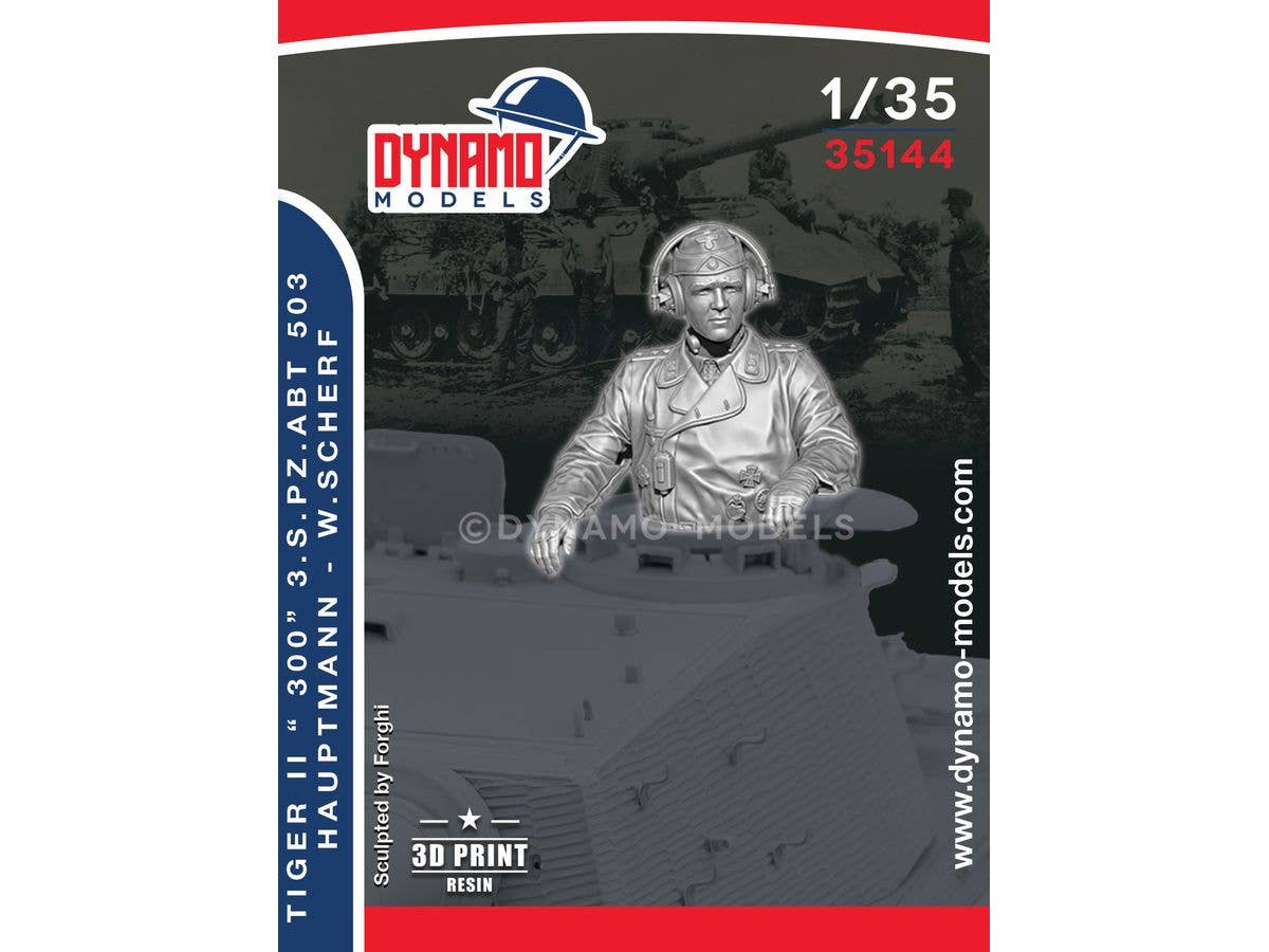 1/35 第503重戦車大隊 タイガー II 300 戦車長 W.シェルフ大尉