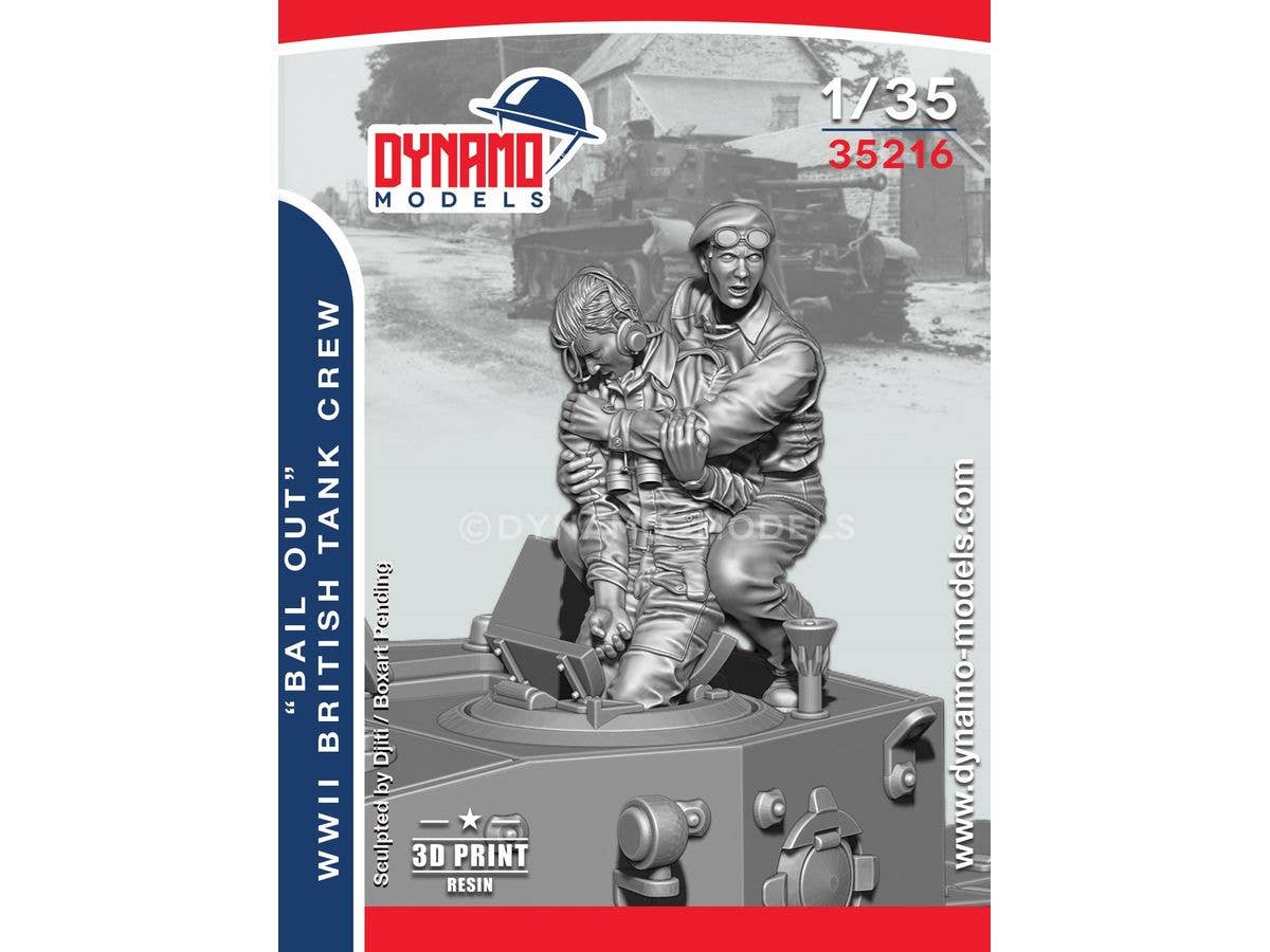 1/35 WW.II イギリス戦車兵 脱出 セット1(2体入)