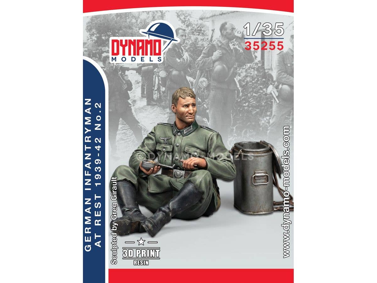 1/35 WW.II ドイツ兵 1939 - 1942 休憩中 2