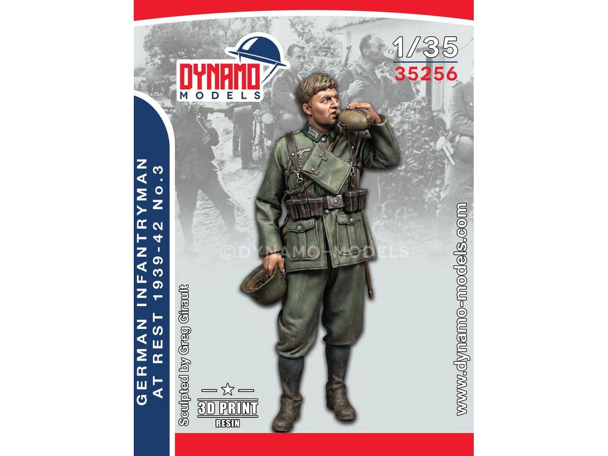 1/35 WW.II ドイツ兵 1939 - 1942 休憩中 3