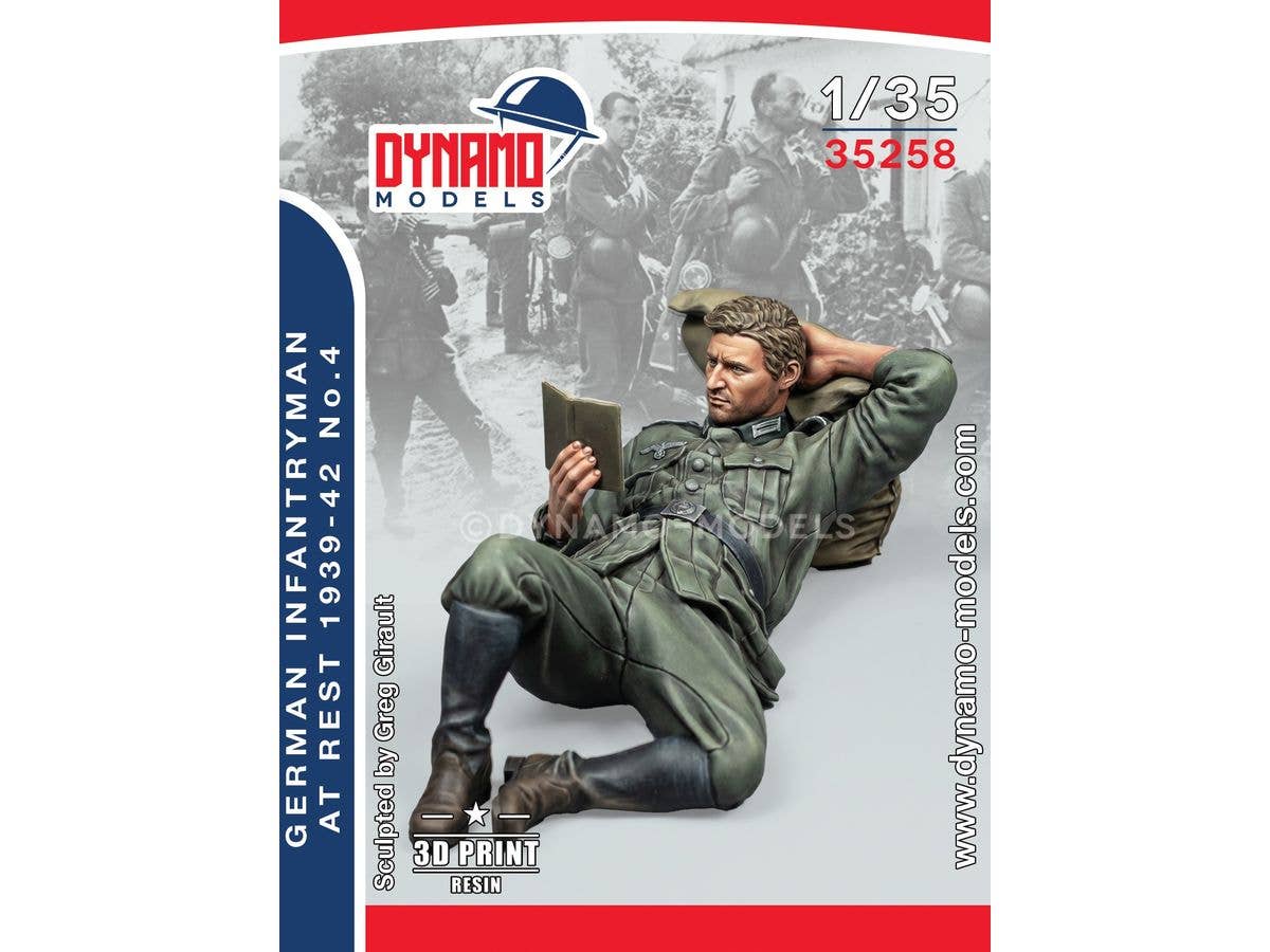 1/35 WW.II ドイツ兵 1939 - 1942 休憩中 4