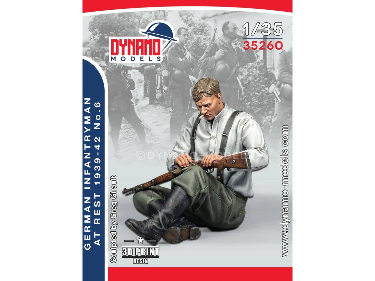 1/35 WW.II ドイツ兵 1939 - 1942 休憩中 6