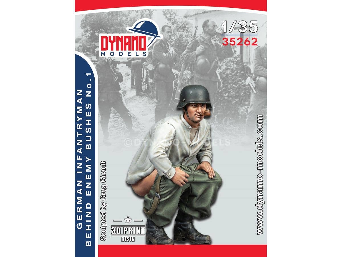 1/35 WW.II ドイツ兵 1939 - 1942 茂みの中 1