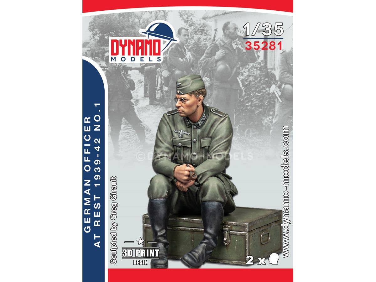 1/35 WW.II ドイツ将校 1939 - 1942 休憩中 1