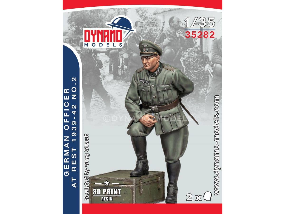 1/35 WW.II ドイツ将校 1939 - 1942 休憩中 2