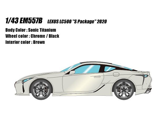 1/43 LEXUS LC500 S Package 2020 ソニックチタニウム