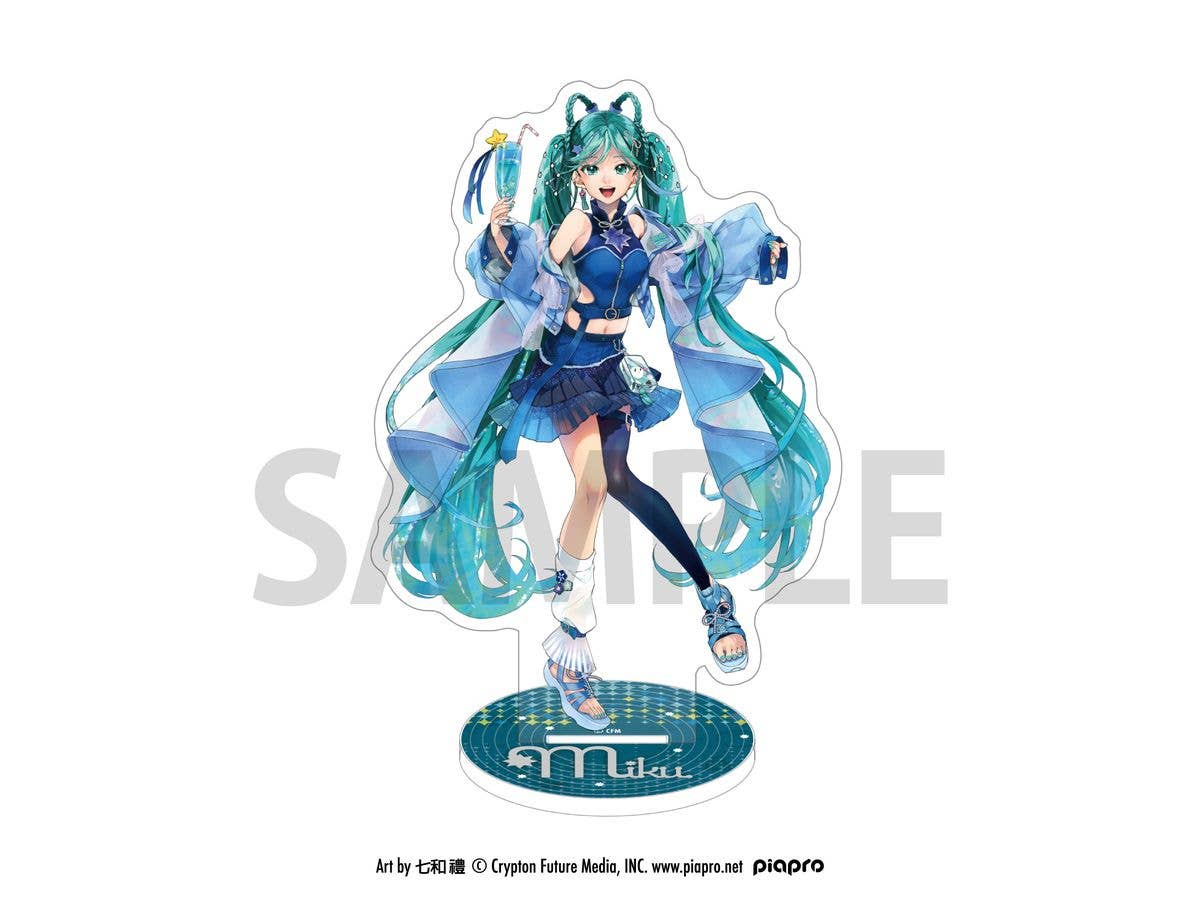 初音ミク: マジカルミライ 2025 コラボカフェin E-DINER アクリルスタンド 初音ミク