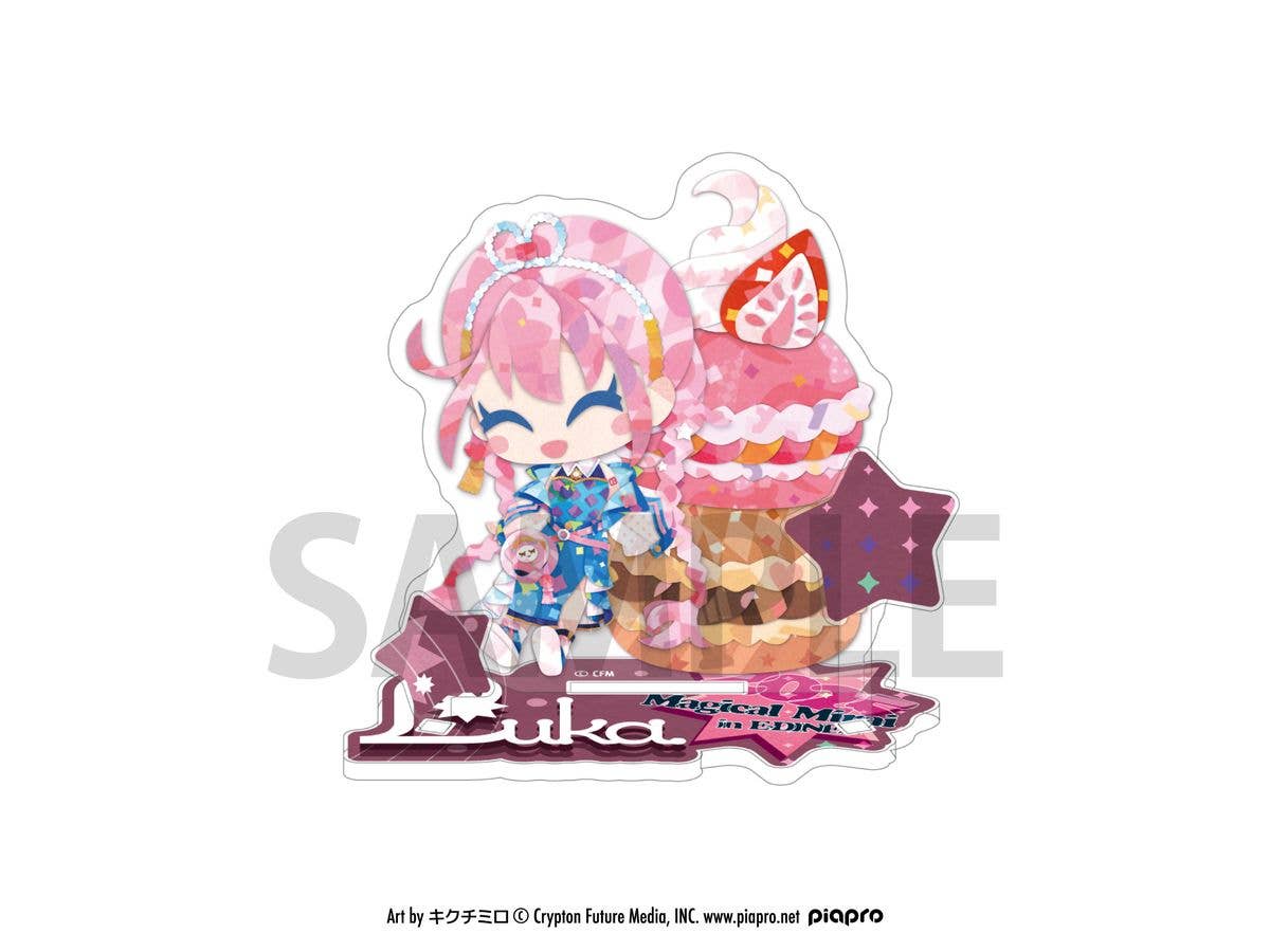 初音ミク: マジカルミライ 2025 コラボカフェin E-DINER  ミニキャラアクリルスタンド 巡音ルカ