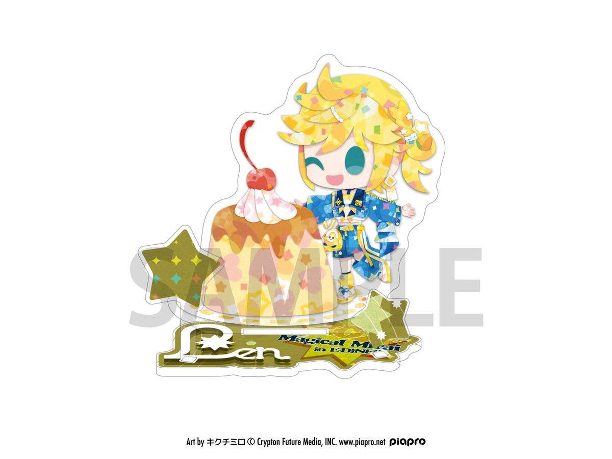 初音ミク: マジカルミライ 2025 コラボカフェin E-DINER  ミニキャラアクリルスタンド 鏡音レン