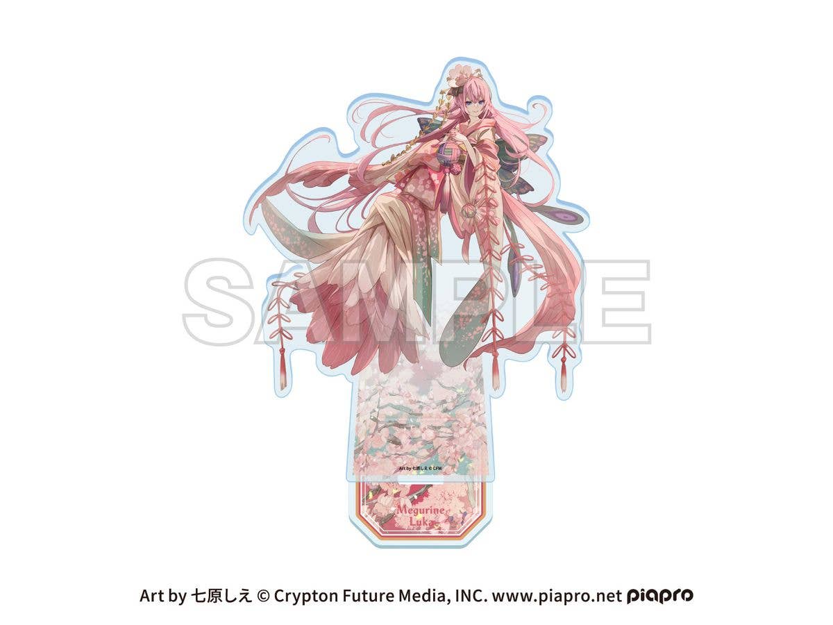 ピアプロキャラクターズ cosmetics 音彩ノ粧 アクリルスタンド 巡音ルカ