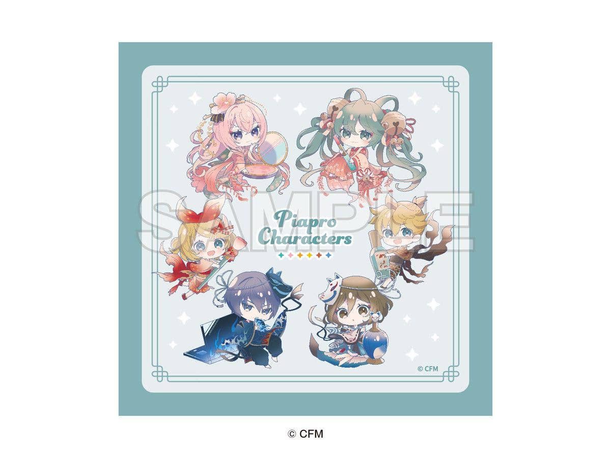 ピアプロキャラクターズ cosmetics 音彩ノ粧 ミニタオル