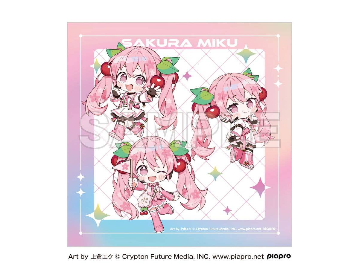 桜ミク x Shibuya Sakura Stage: ミニタオル