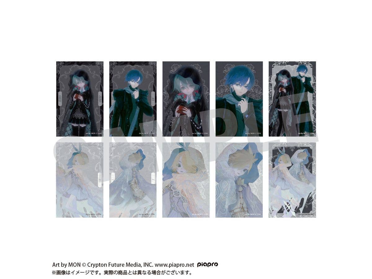STEAKA [ヲチラレ] 初音ミク x オバケン: トレーディングフォトカード (1パック2枚入り)  1Box 5pcs