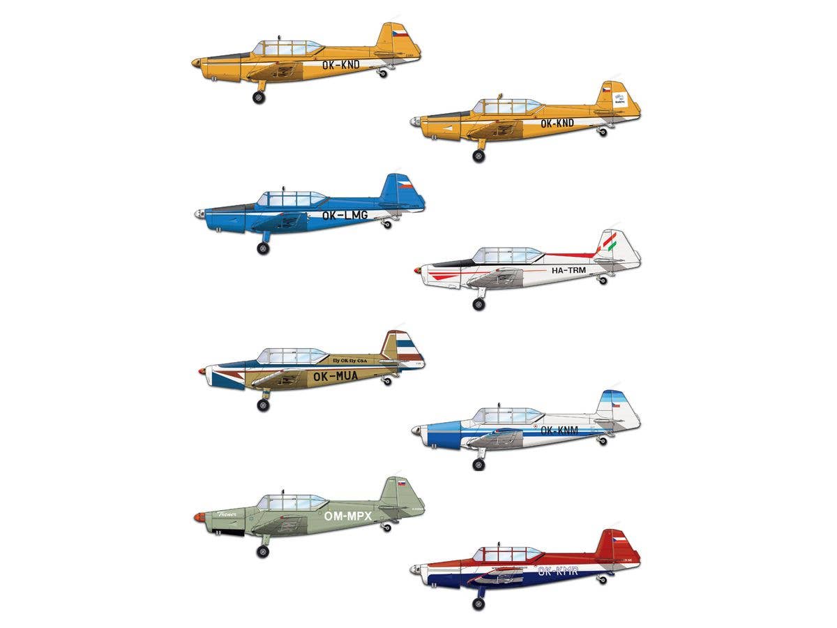 1/48 トレネール ズリン Z-226 練習機 デュアルコンボ リミテッドエディション