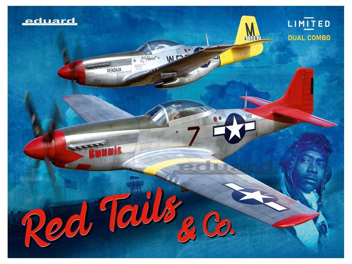 1/48 レッドテールズ P-51D デュアルコンボリミテッドエディション