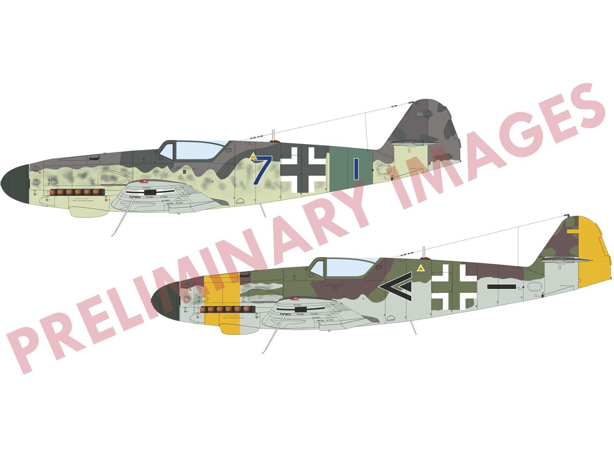 エデュアルド 11177 1/48 「クーアフュルスト」 Bf109K-4 リミテッド
