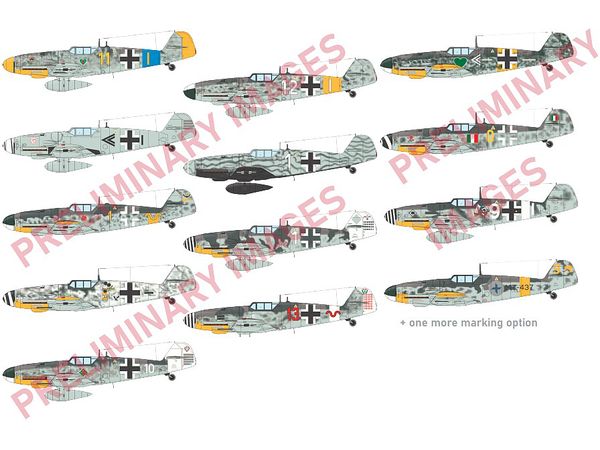 1/72 グスタフ パートI Bf109G-5/6 デュアルコンボ リミテッドエディション