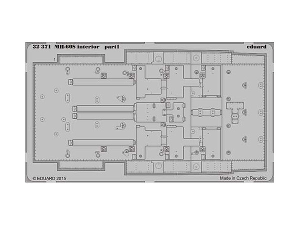 1/35 MH-60S 内装エッチングパーツ アカデミー用