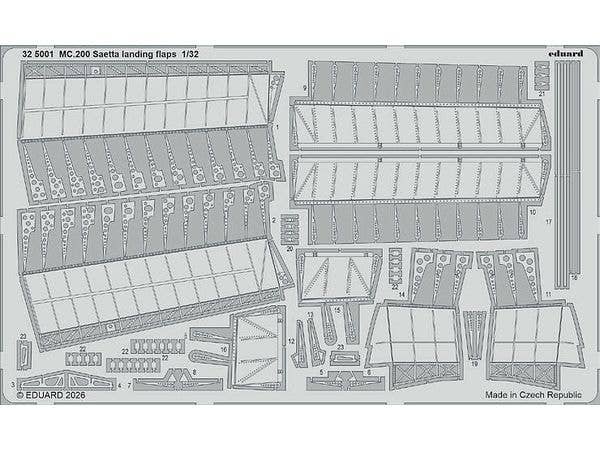 1/32 MC.200 ランディングフラップ (イタレリ用)