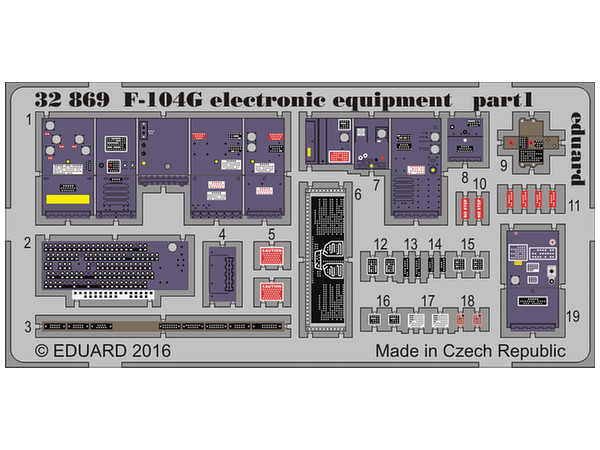 1/32 F-104G 電子装置 イタレリ用