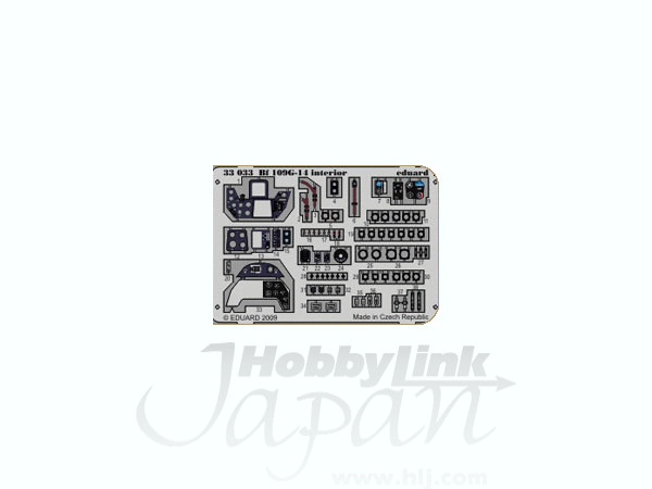 1/32 Bf 109G-14 計器盤用　PEセット (接着剤付き・ハセガワ用)