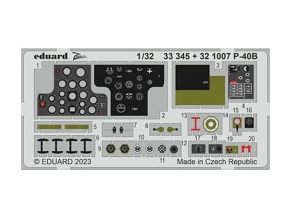 1/32 TBF/TBMアベンジャー 外装用 PEセット (トランペッター用) | HLJ
