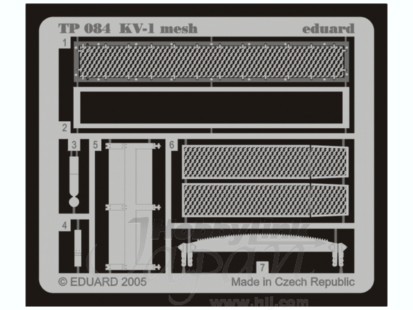 KV-1 メッシュ (トランペッター用)