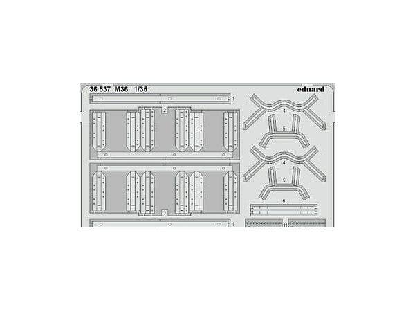 1/35 M36 駆逐戦車 エッチングパーツ (タミヤ用)