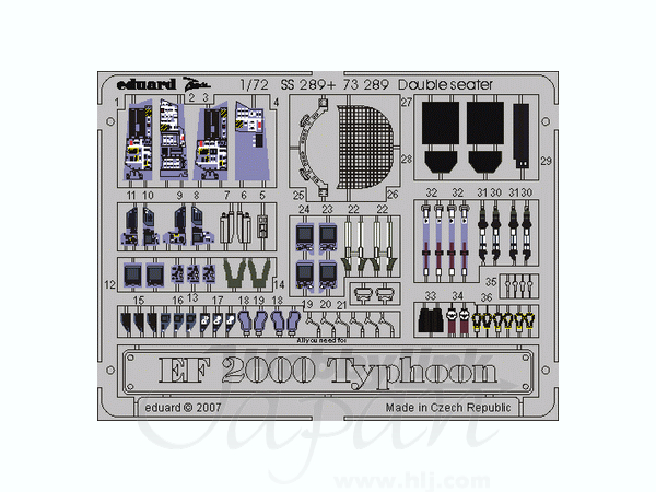 EF-2000 タイフーン複座 (レベル用)