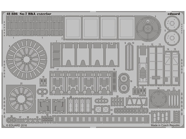1/48 Su-7 外装パーツセット スマー用