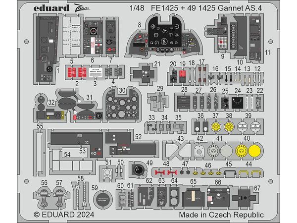 Amazon.co.jp: エデュアルド ED491425 1/48 フェアリー ガネット