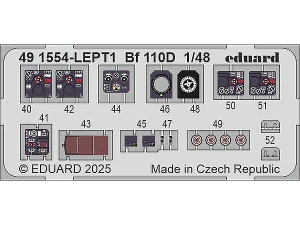 1/48 Bf110D エッチングパーツ (エデュアルド用)
